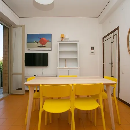 M027 - Marcelli, Trilocale Con Terrazzo A 150 Metri Dal Mare Apartamento